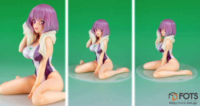 「SSSS.GRIDMAN『新条アカネ』競泳水着ver 1/7スケール塗装済み完成」12,000円（税別）（C）円谷プロ （C）2018 TRIGGER・雨宮哲／「GRIDMAN」製作委員会
