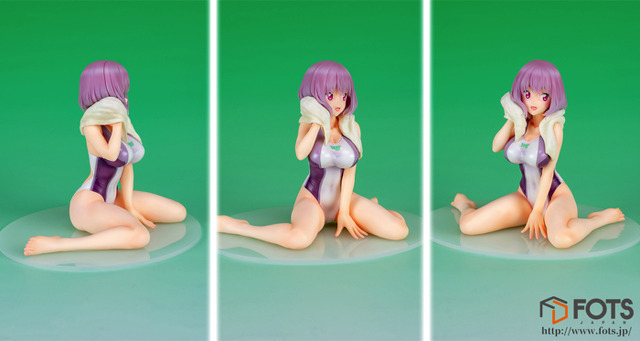「SSSS.GRIDMAN『新条アカネ』競泳水着ver 1/7スケール塗装済み完成」12,000円（税別）（C）円谷プロ （C）2018 TRIGGER・雨宮哲／「GRIDMAN」製作委員会
