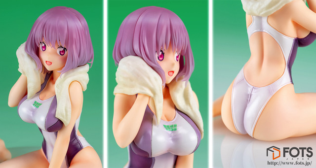 「SSSS.GRIDMAN『新条アカネ』競泳水着ver 1/7スケール塗装済み完成」12,000円（税別）（C）円谷プロ （C）2018 TRIGGER・雨宮哲／「GRIDMAN」製作委員会