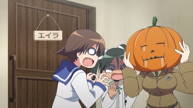 『ストライクウィッチーズ 501部隊発進しますっ！』第4話「501ハロウィンします？」先行カット（C）2020 島田フミカネ・KADOKAWA／第501統合戦闘航空団（C）2019 島田フミカネ・藤林真・KADOKAWA／501部隊発進しますっ！