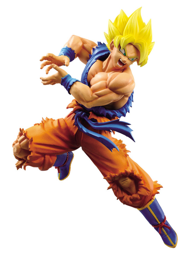 「一番くじ ドラゴンボール 超戦士バトル列伝Z」価格：1回650円(税込)C賞：超サイヤ人孫悟空 フィギュア（C）バードスタジオ／集英社・フジテレビ・東映アニメーション（C）バードスタジオ／集英社 (C)「2018 ドラゴンボール超」製作委員会