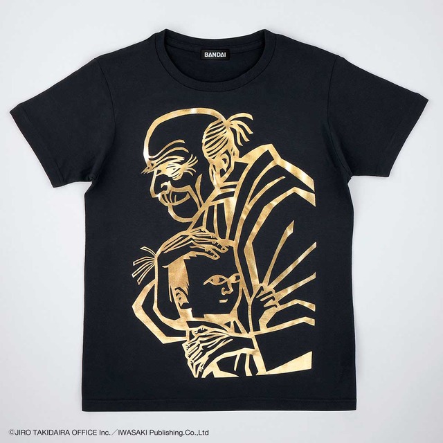 モチモチの木Tシャツ 豆太とじさま(ゴールデン) 4,320円（税込）（C）JIRO TAKIDAIRA OFFICE Inc.