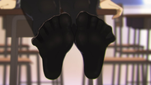 『みるタイツ』第1話「通学タイツ」（C）よむ/TRUSS