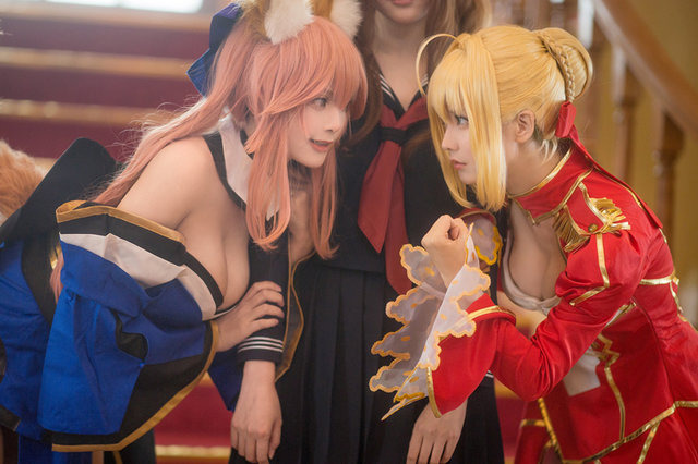 natsume／玉藻の前、板医生／ネロ『Fate/EXTRA』