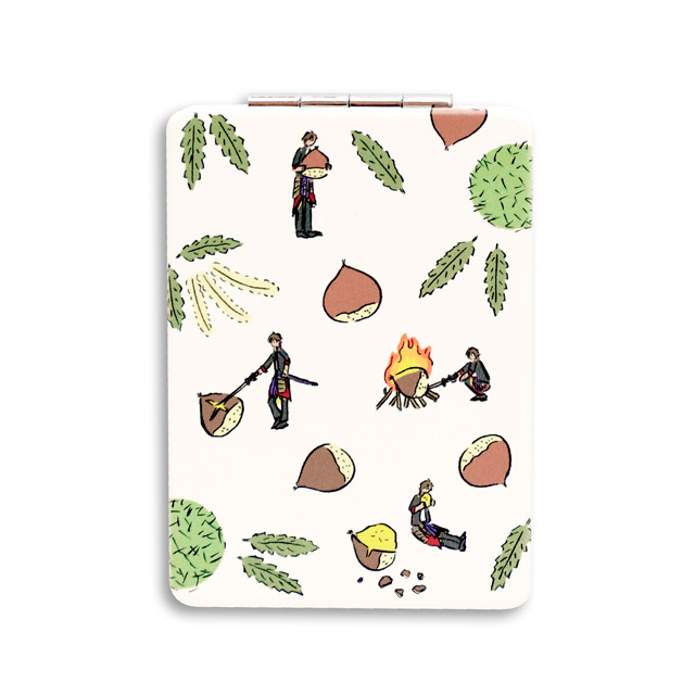 「コンパクトミラー（1500円・税別／全3種）」（C）2015-2019 DMM GAMES/Nitroplus