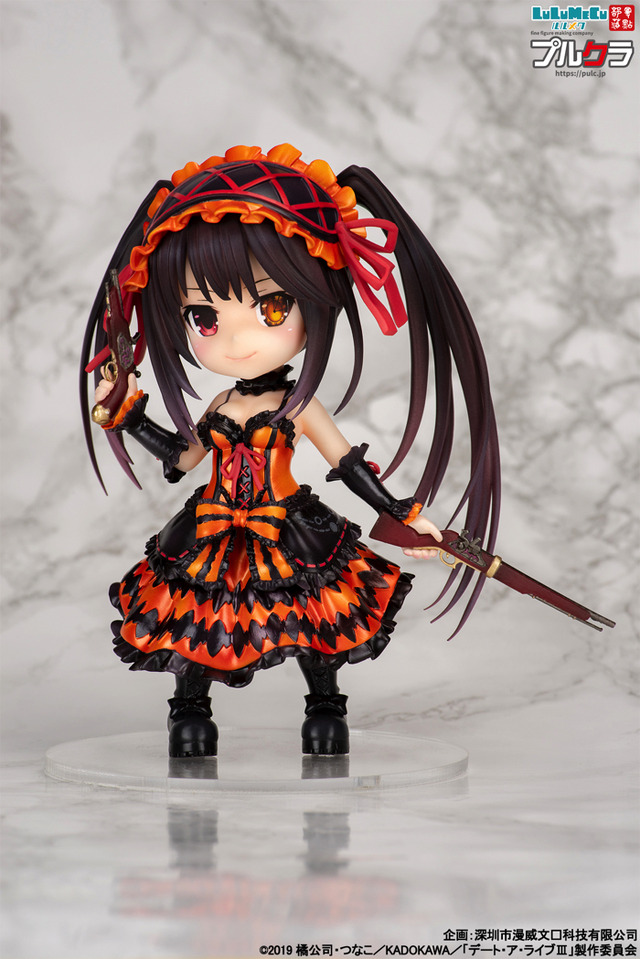 「デート・ア・ライブ 『時崎狂三』デフォルメフィギュア」3,211円（税別）（C）2019 橘公司・つなこ／KADOKAWA／「デート・ア・ライブIII」製作委員会