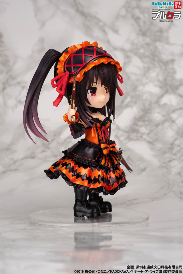 「デート・ア・ライブ 『時崎狂三』デフォルメフィギュア」3,211円（税別）（C）2019 橘公司・つなこ／KADOKAWA／「デート・ア・ライブIII」製作委員会