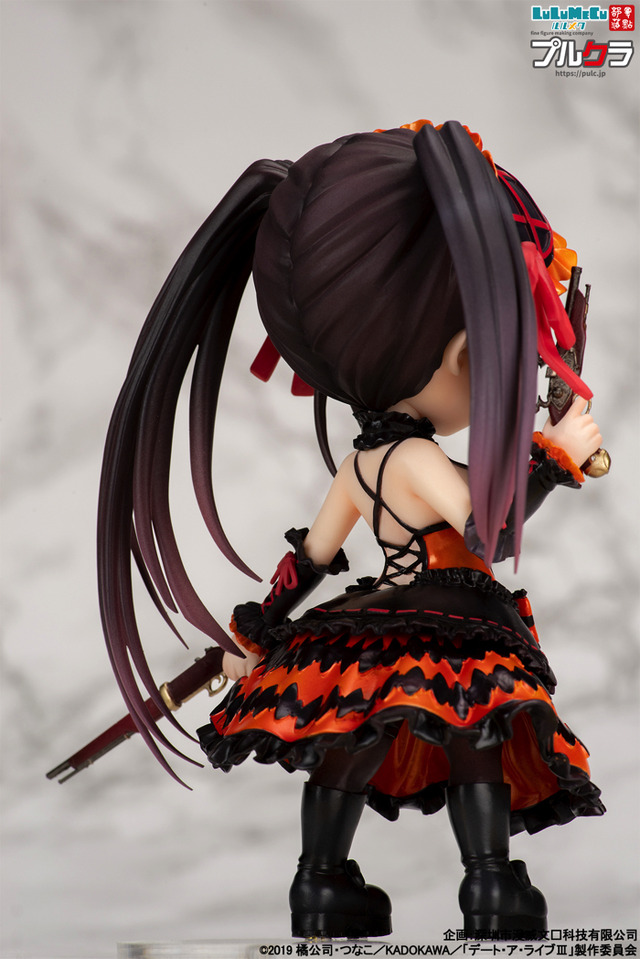 「デート・ア・ライブ 『時崎狂三』デフォルメフィギュア」3,211円（税別）（C）2019 橘公司・つなこ／KADOKAWA／「デート・ア・ライブIII」製作委員会