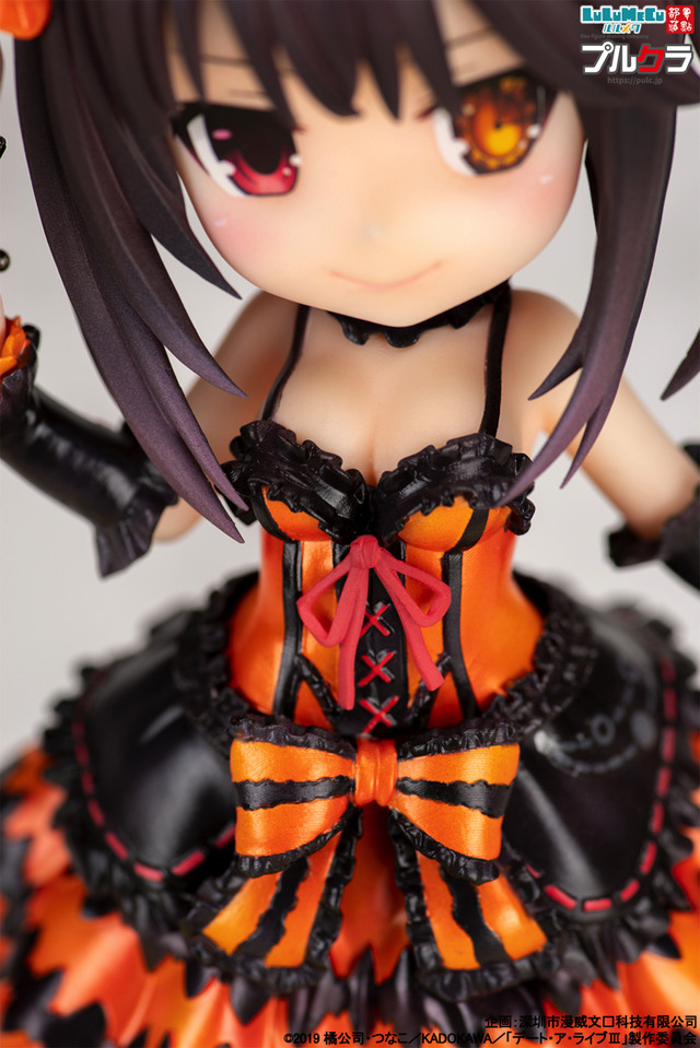 「デート・ア・ライブ 『時崎狂三』デフォルメフィギュア」3,211円（税別）（C）2019 橘公司・つなこ／KADOKAWA／「デート・ア・ライブIII」製作委員会