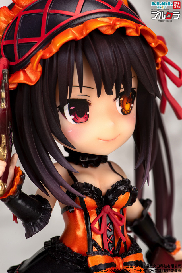 「デート・ア・ライブ 『時崎狂三』デフォルメフィギュア」3,211円（税別）（C）2019 橘公司・つなこ／KADOKAWA／「デート・ア・ライブIII」製作委員会