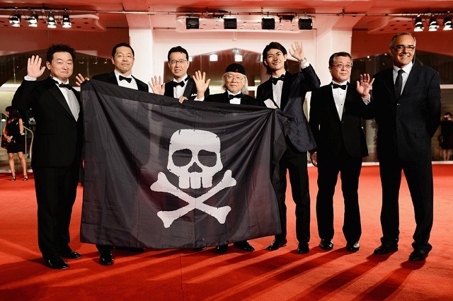 「キャプテンハーロック」レッドカーペット