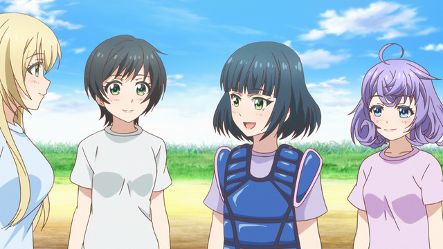 『八月のシンデレラナイン』第7話先行カット（C）Akatsuki Inc. / アニメ「八月のシンデレラナイン」製作委員会