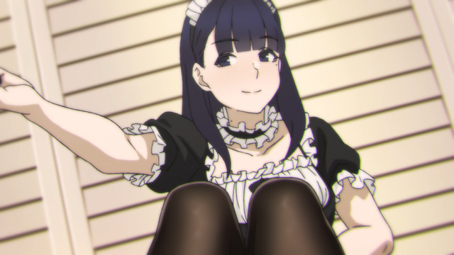 『みるタイツ』第2話「コスプレ自撮りタイツ」先行カット（C）よむ/TRUSS