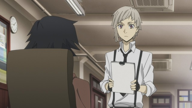 『文豪ストレイドッグス』第31話　其の一「ヘルリス！」、其の二「父の肖像」先行カット（C）朝霧カフカ・春河35/ＫＡＤＯＫＡＷＡ/2019文豪ストレイドッグス製作委員会