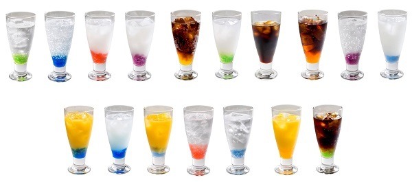 「セガコラボカフェ ぴえろ40周年記念」ドリンクメニュー 各600円 （税込）原作／冨樫義博「幽☆遊☆白書」（集英社「ジャンプコミックス」刊） (C)Yoshihiro Togashi 1990年-1994年 (C)ぴえろ／集英社　(C)ほったゆみ・HMC・小畑健・ノエル／集英社・テレビ東京・電通・ぴえろ　(C)久保帯人／集英社・テレビ東京・dentsu・ぴえろ　(C)岸本斉史　スコット／集英社・テレビ東京・ぴえろ　(C)田畠裕基／集英社・テレビ東京・ブラッククローバー製作委員会 (C)SEGA