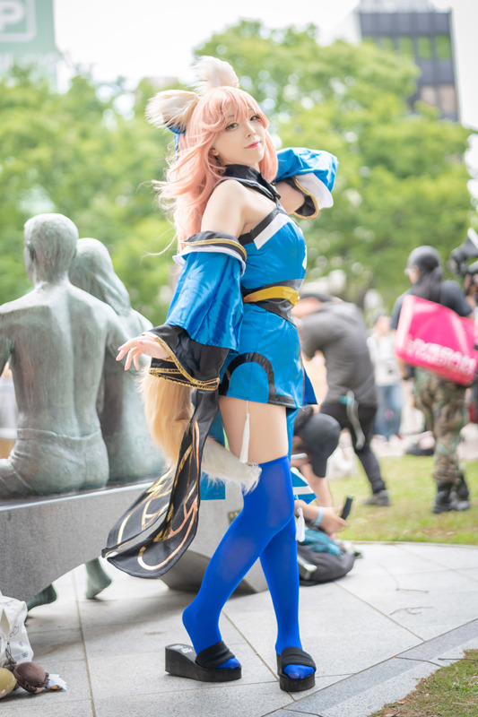 【コスプレ】魅惑の水着BBにメイド酒呑童子まで！「ホココス2019」FGO美女レイヤーまとめ【写真100枚】