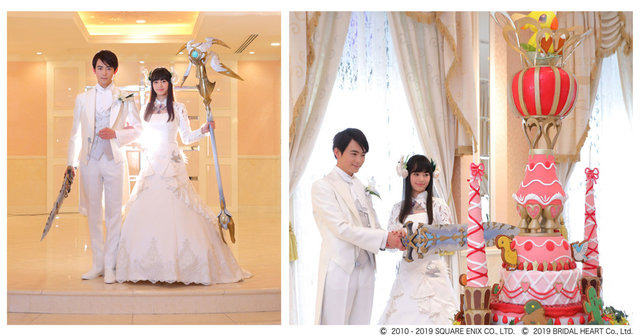 世界初「FFXIV ウエディング」申し込み受付開始！ 壮大な楽曲と精巧に再現した武器で、感動の結婚式を実現