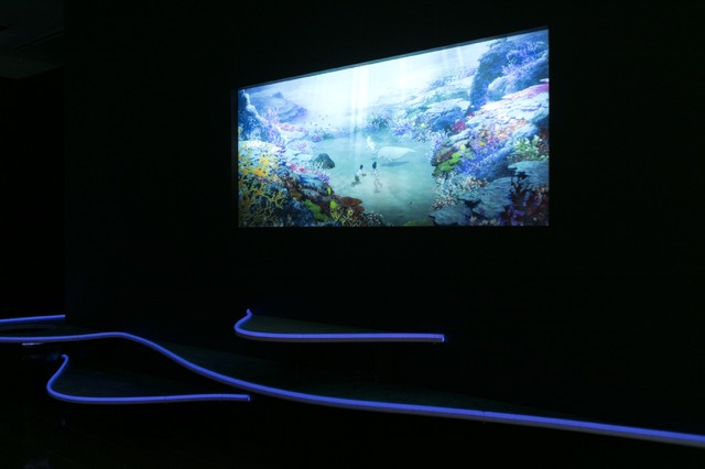 「海の上映会」（C）2019 五十嵐大介・小学館／「海獣の子供」製作委員会