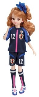 「リカちゃん　なでしこジャパンモデル」