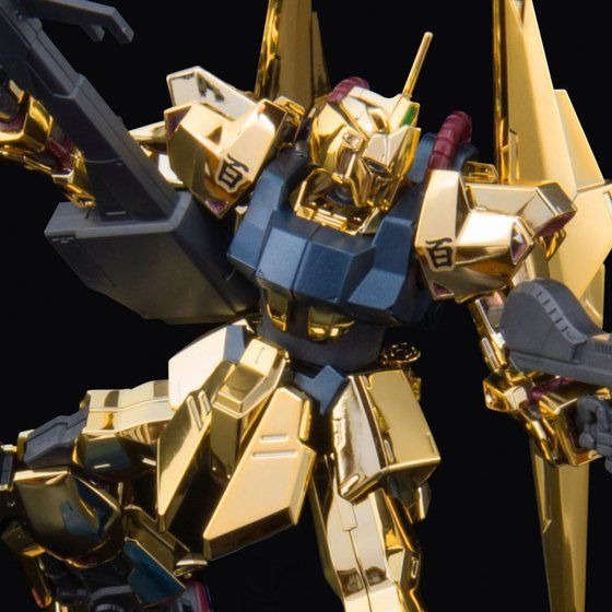 「HG 1/144 ガンダムベース限定 百式［ゴールドコーティング］」4,320円（税込）（C）創通・サンライズ