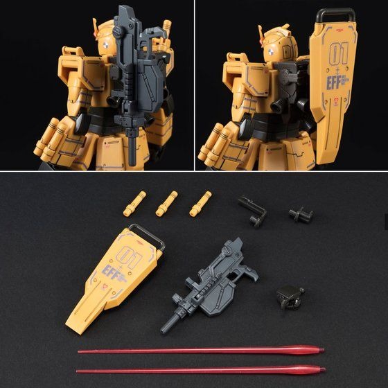 「HG 1/144 局地型ガンダム（ロールアウトカラー）」2,160円（税込）（C）創通・サンライズ