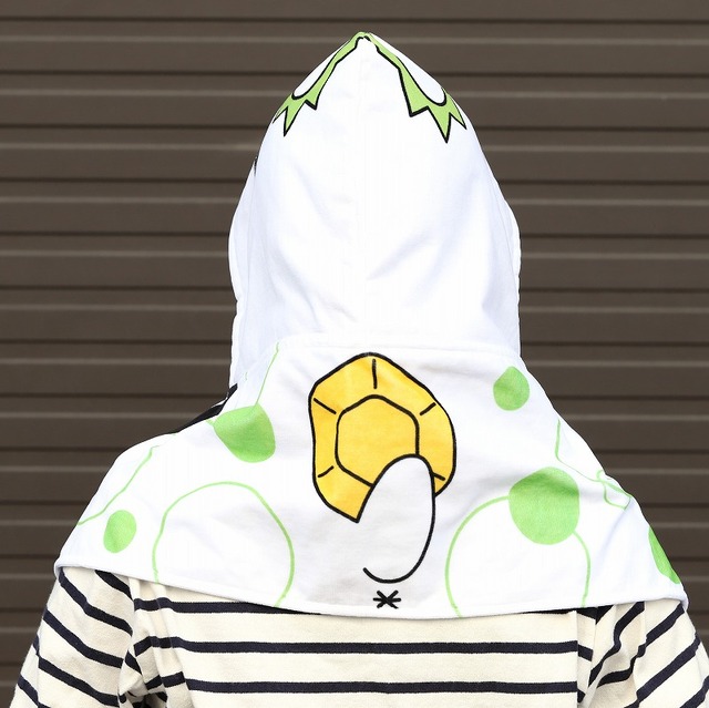 『さらざんまい』「フードつきマフラータオル（ケッピ）」2,800円＋税（C）イクニラッパー／シリコマンダーズ