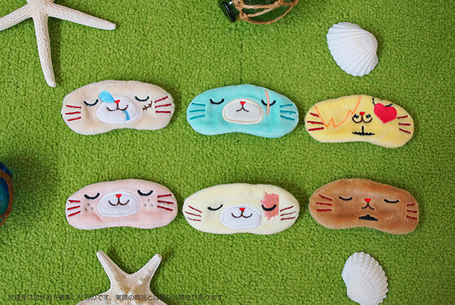 「『ONE PIECE』 withCAT アイマスク付きぬいぐるみキーホルダー」2,000円（税別）（C）尾田栄一郎／集英社・フジテレビ・東映アニメーション