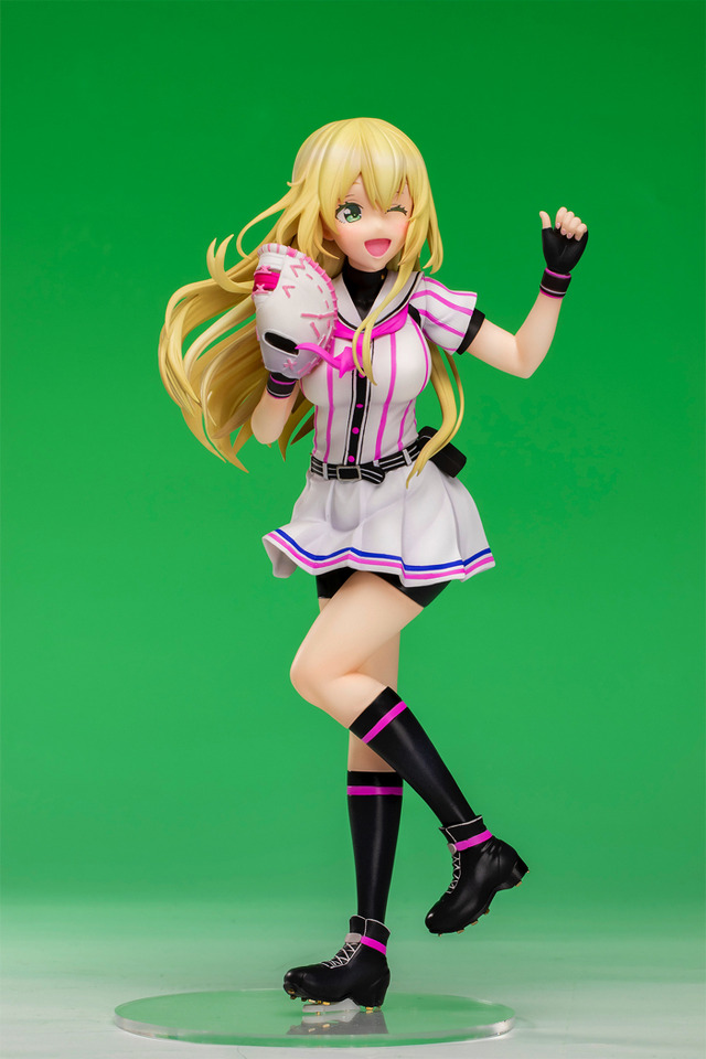 「八月のシンデレラナイン『野崎 夕姫』塗装済み完成品フィギュア」15,000円（税別）（C）Akatsuki Inc./アニメ「八月のシンデレラナイン」製作委員会