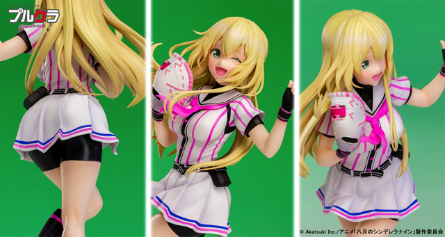 「八月のシンデレラナイン『野崎 夕姫』塗装済み完成品フィギュア」15,000円（税別）（C）Akatsuki Inc./アニメ「八月のシンデレラナイン」製作委員会