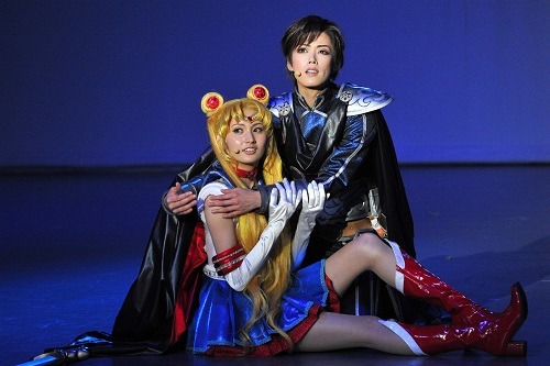 タキシード仮面/大和悠河、月野うさぎ・セーラームーン/大久保聡美さん（C）Naoko Takeuchi (C)武内直子・PNP/講談社・ネルケプランニング・ドワンゴ