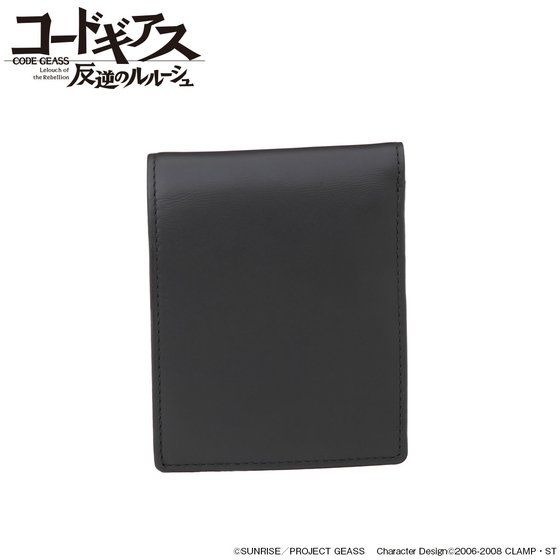 「コードギアス 反逆のルルーシュ　二つ折り財布」15,120円（税込）（C）SUNRISE/PROJECT GEASS　Character Desigh（C）2006-2008 CLAMP・ST