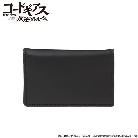 「コードギアス 反逆のルルーシュ 二つ折りパスケース」8,100円（税込）（C）SUNRISE/PROJECT GEASS　Character Desigh（C）2006-2008 CLAMP・ST