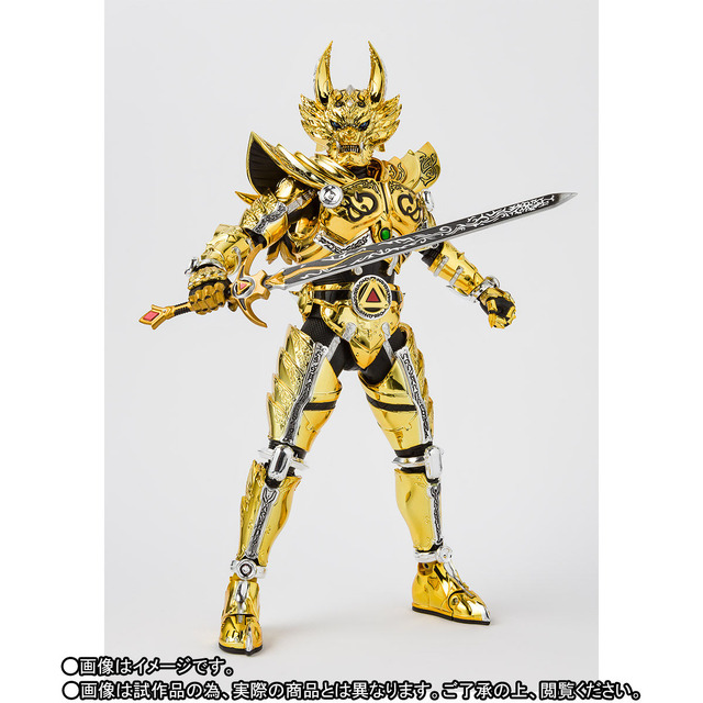 「S.H.Figuarts（真骨彫製法） 黄金騎士ガロ（冴島雷牙）」9,990円（税込）（C）2019「月虹ノ旅人」雨宮慶太／東北新社