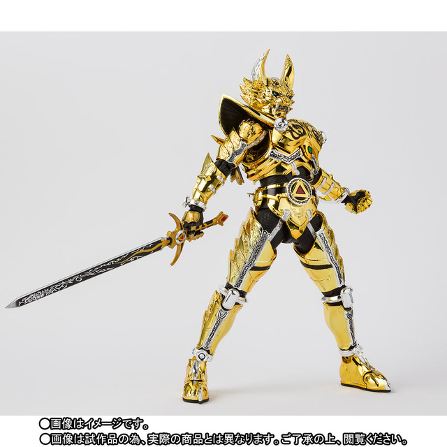 「S.H.Figuarts（真骨彫製法） 黄金騎士ガロ（冴島雷牙）」9,990円（税込）（C）2019「月虹ノ旅人」雨宮慶太／東北新社