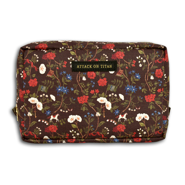 スクエアポーチ（2,800円・税別）（C）諫山創・講談社 /「進撃の巨人」製作委員会