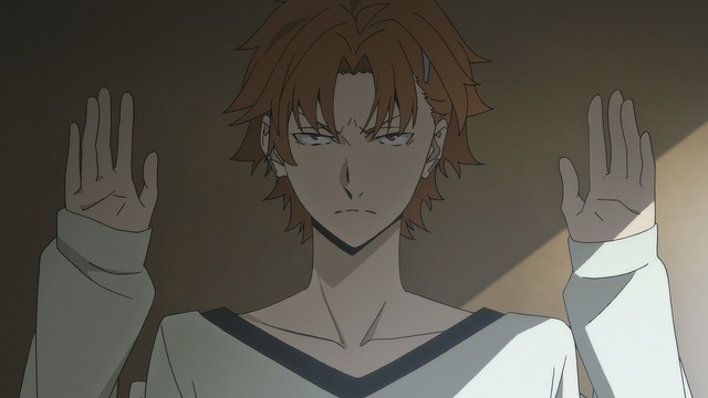 『文豪ストレイドッグス』第34話「共喰い（其の一）」先行カット（C）朝霧カフカ・春河35/ＫＡＤＯＫＡＷＡ/2019文豪ストレイドッグス製作委員会