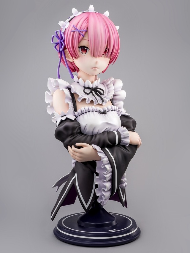 「Re:ゼロから始める異世界生活 ラム1/1 胸像フィギュア」234,000円 （税別）（C）長月達平・株式会社KADOKAWA刊／Re:ゼロから始める異世界生活製作委員会
