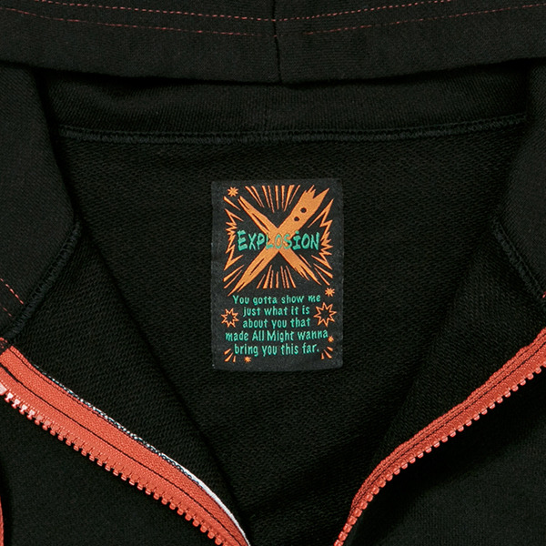 『僕のヒーローアカデミア』コラボレーション「ルームパーカー」爆豪勝己モデル9,800円（税別）（C）堀越耕平／集英社・僕のヒーローアカデミア製作委員会