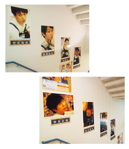 アニメイト池袋本店のパネル展示