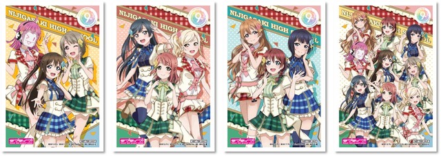 限定クリアブロマイド （虹ヶ咲学園スクールアイドル同好会） 第2弾(全4種)（C）2013 プロジェクトラブライブ！（C）2017 プロジェクトラブライブ！サンシャイン!! （C）KLabGames （C）SUNRISE （C）bushiroad All Rights Reserved.（C）SQUARE ENIX CO. ,LTD. （C）SEGA