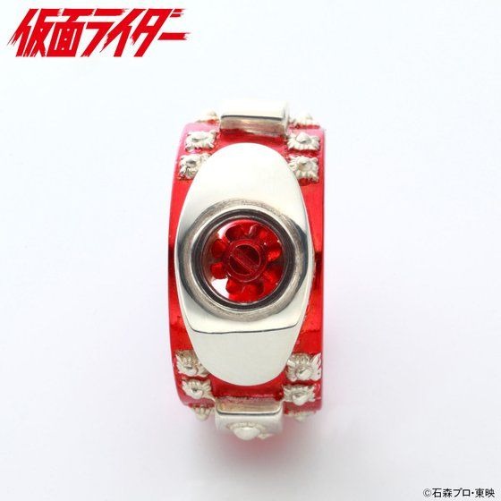 「仮面ライダー新1号・新2号 変身ベルト『タイフーン』型リング」12,960 円（税込）（C）石森プロ・東映