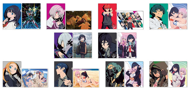 D賞：クリアファイルセット　1回700円（税込）（C）円谷プロ　（C）2018 TRIGGER・雨宮哲／「GRIDMAN」製作委員会