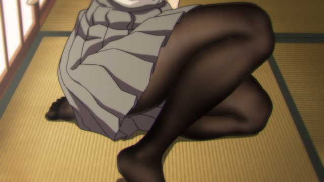 『みるタイツ』第6話「畳とタイツ」先行カット（C） よむ /TRUSS