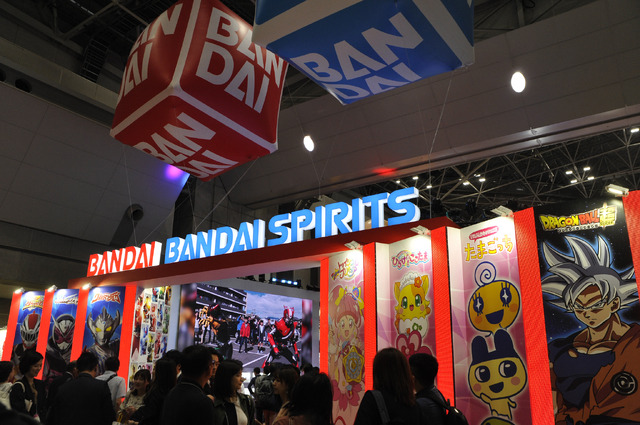 バンダイブースの様子