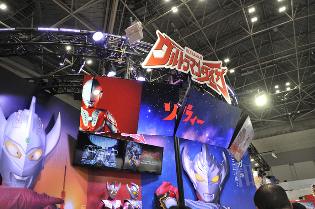 バンダイブースの様子
