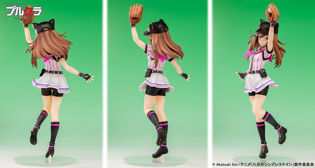 「八月のシンデレラナイン『宇喜多茜』 塗装済み完成品フィギュア」15,000円（税抜）（C）Akatsuki Inc./アニメ「八月のシンデレラナイン」製作委員会