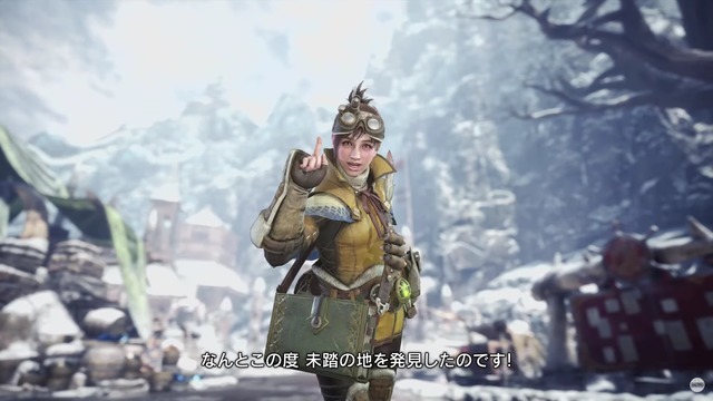 相棒！『モンハン：アイスボーン』動画「受付嬢のハンティングガイド」が公開―新要素から基本まで網羅できる