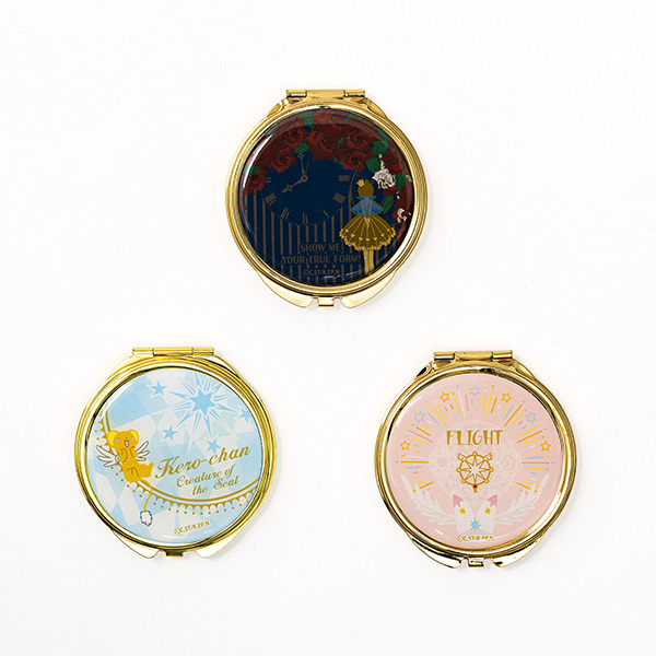『カードキャプターさくら』×「水曜日のアリス」コンパクトミラー：各800円(3種展開)（C） CLAMP・ST／講談社・NEP・NHK