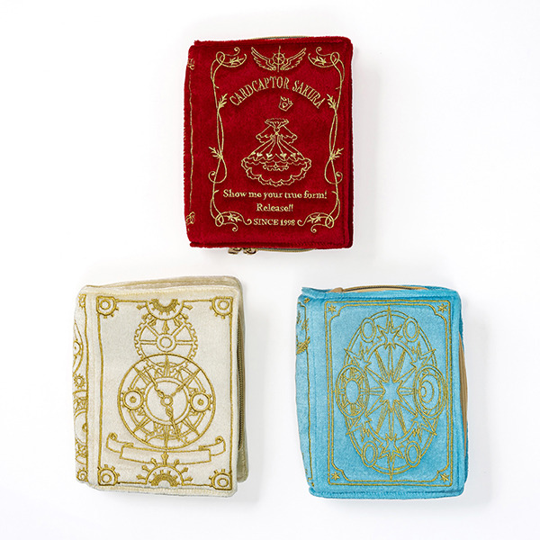 『カードキャプターさくら』×「水曜日のアリス」ブックポーチ：各1,100円(3種展開)（C） CLAMP・ST／講談社・NEP・NHK