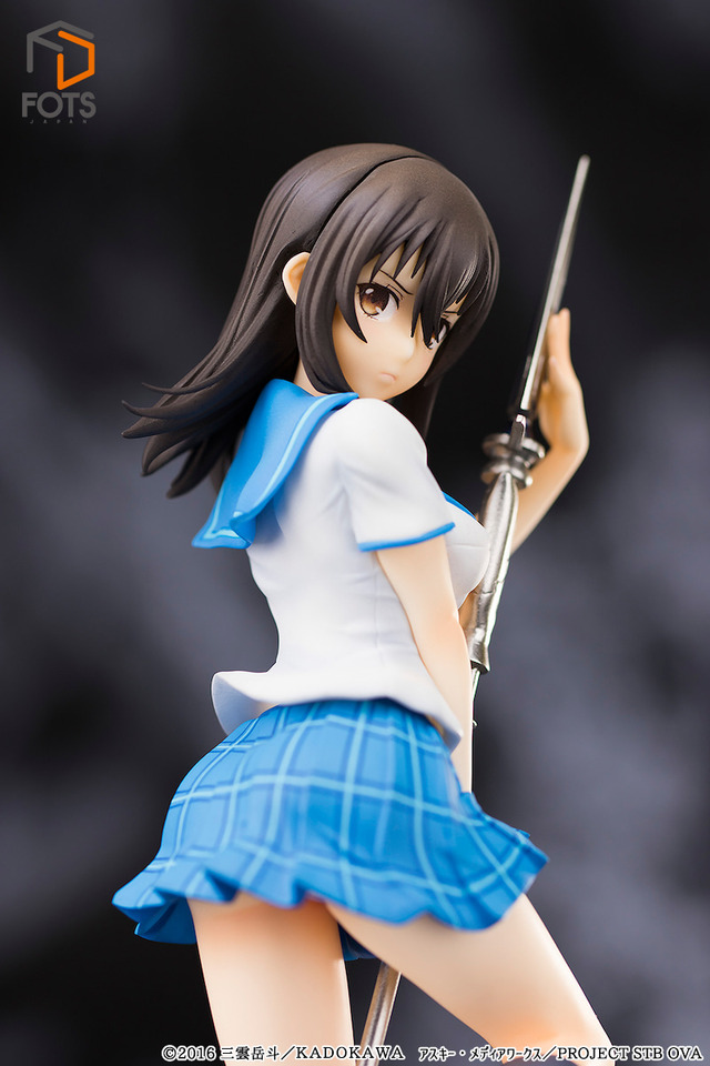 「『ストライク・ザ・ブラッド』姫柊雪菜　塗装済み完成品」12,800（税別）（C）2016 三雲岳斗／ＫＡＤＯＫＡＷＡ　アスキー・メディアワークス／PROJECT STB OVA